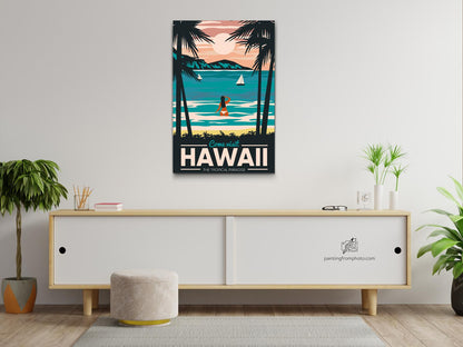 Paint by Numbers - Hawaii, USA
