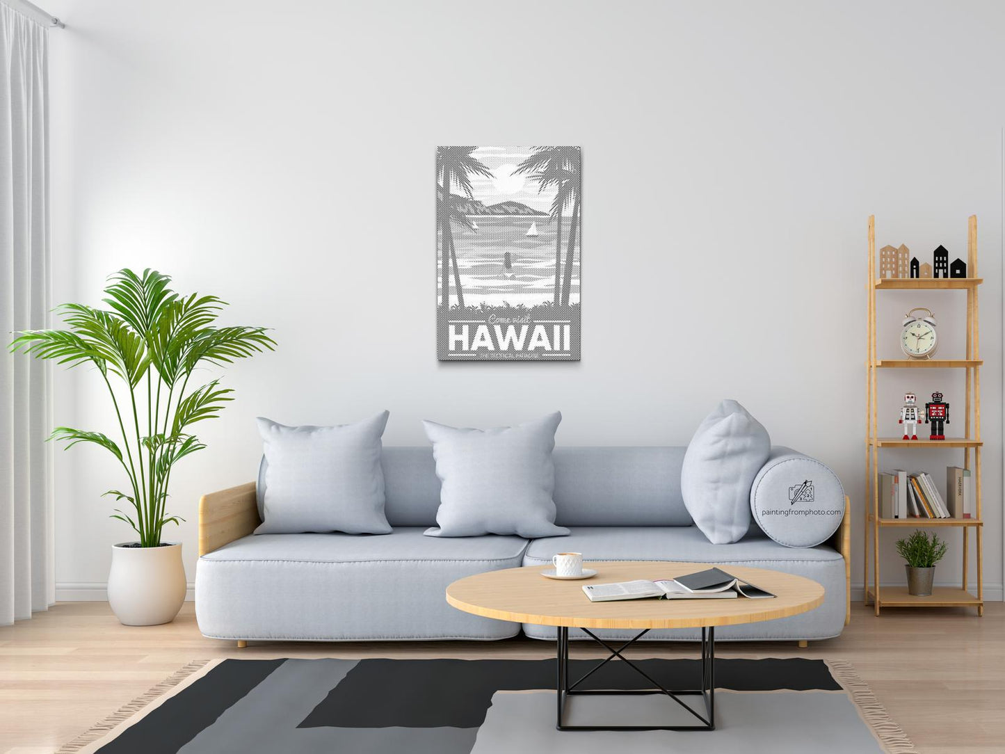 Mal-med-prikker -  Hawaii, USA