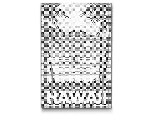 Mal-med-prikker -  Hawaii, USA