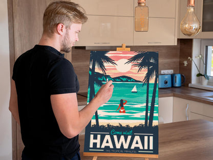 Diamond Painting - Hawaii, USA