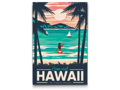 Diamond Painting - Hawaii, USA