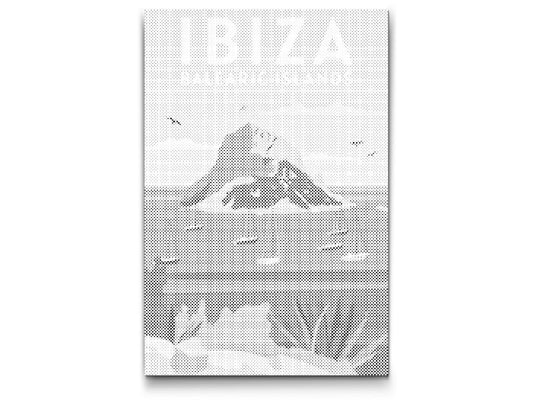 Mal-med-prikker -  Ibiza, Balearerne