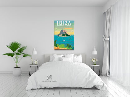 Paint by Numbers - Ibiza, Balearerne