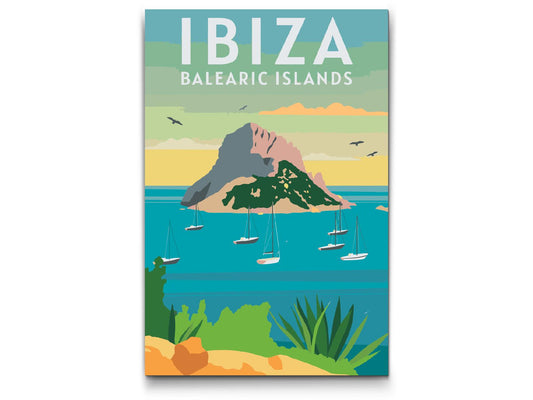 Paint by Numbers - Ibiza, Balearerne