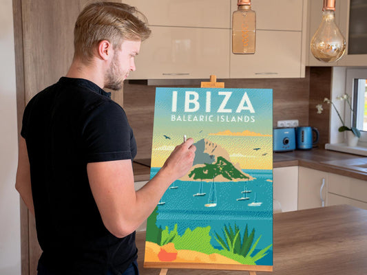 Diamond Painting - Ibiza, Balearerne
