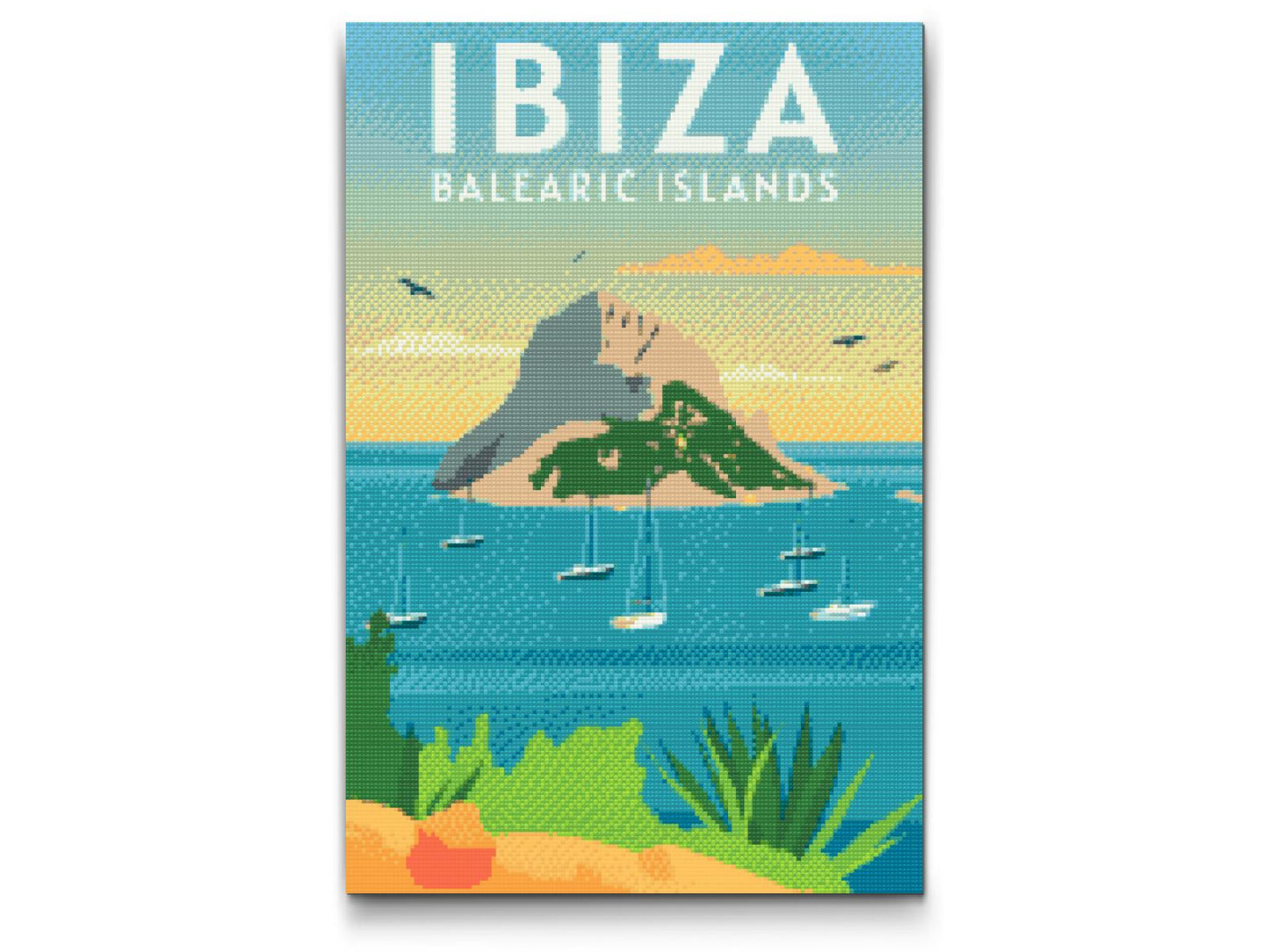 Diamond Painting - Ibiza, Balearerne