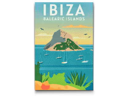 Diamond Painting - Ibiza, Balearerne