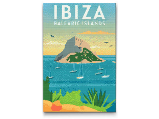 Diamond Painting - Ibiza, Balearerne