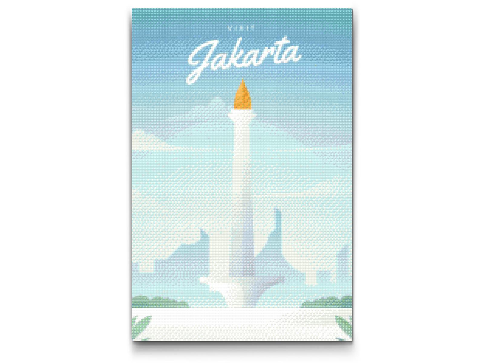 Diamond Painting - Jakarta, Indonesien