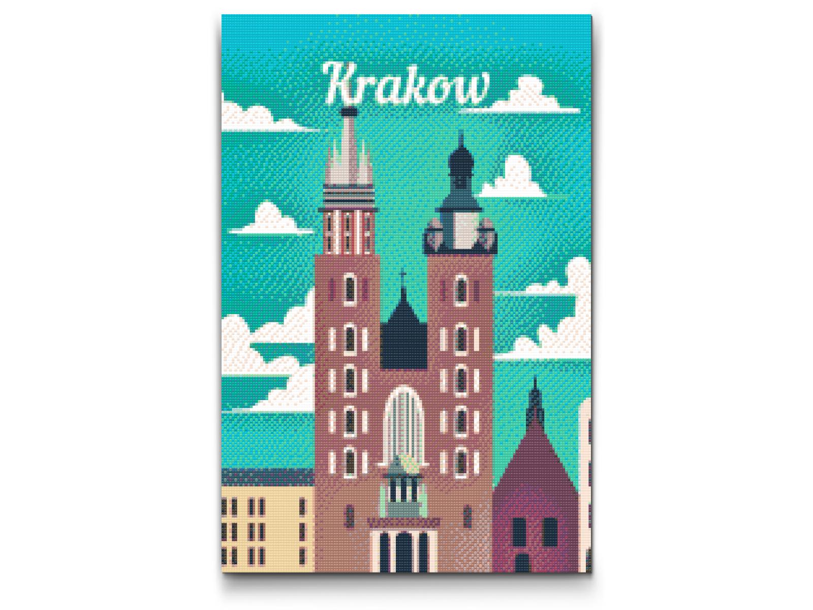 Diamond Painting - Krakow, Polen