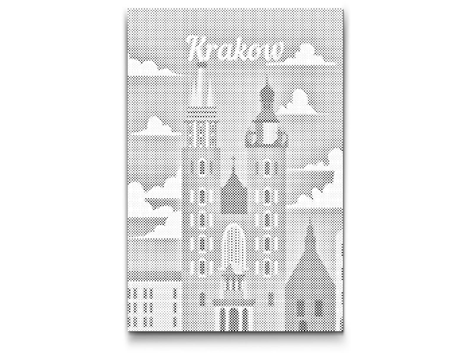 Mal-med-prikker -  Krakow, Polen