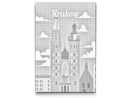 Mal-med-prikker -  Krakow, Polen