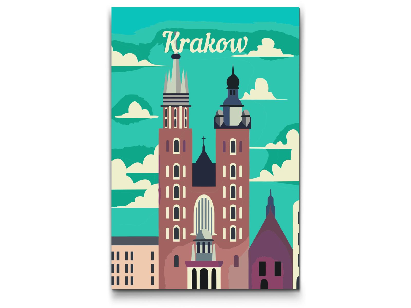 Paint by Numbers - Krakow, Polen