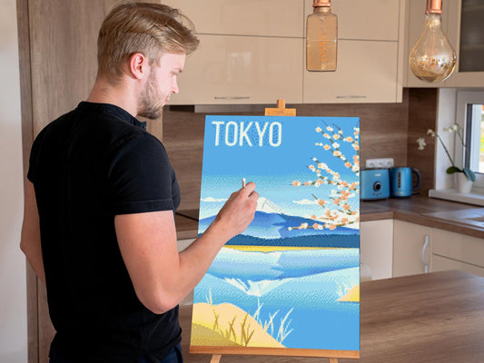 Diamond Painting - Tokyo, Japan