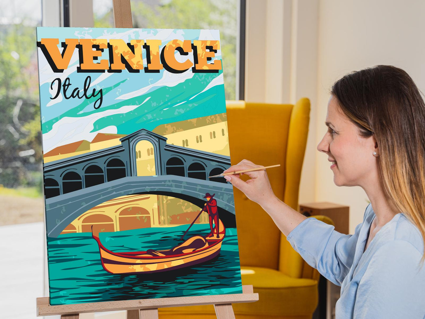 Paint by Numbers - Venedig, Italien