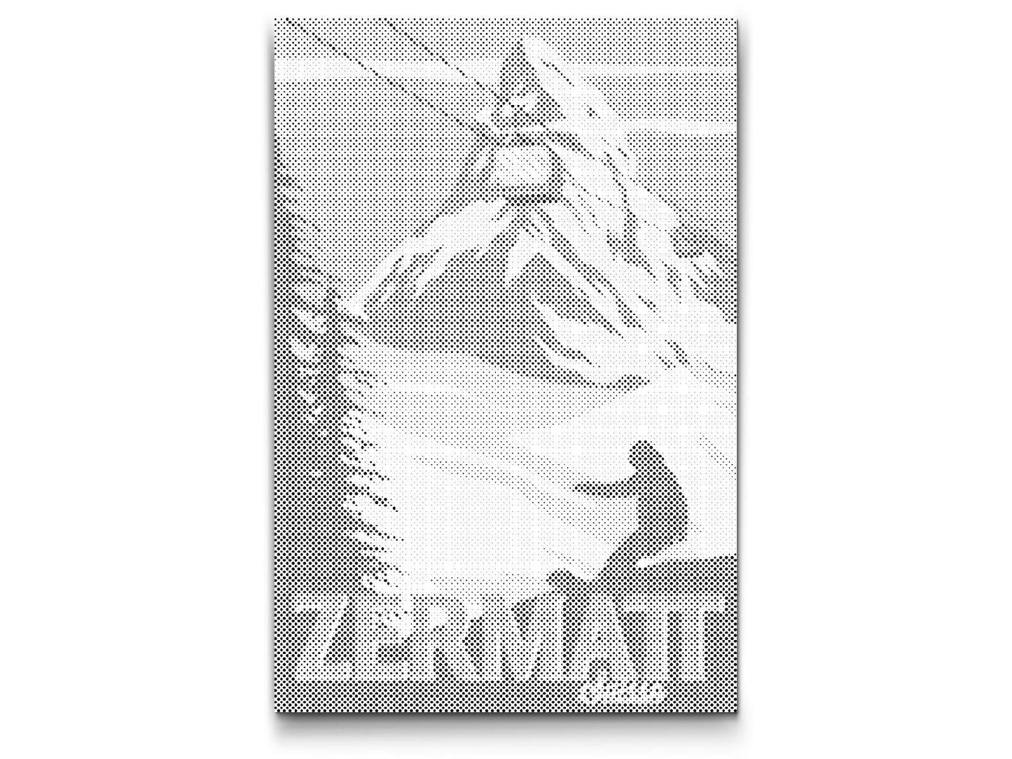 Mal-med-prikker -  Zermatt, Schweiz