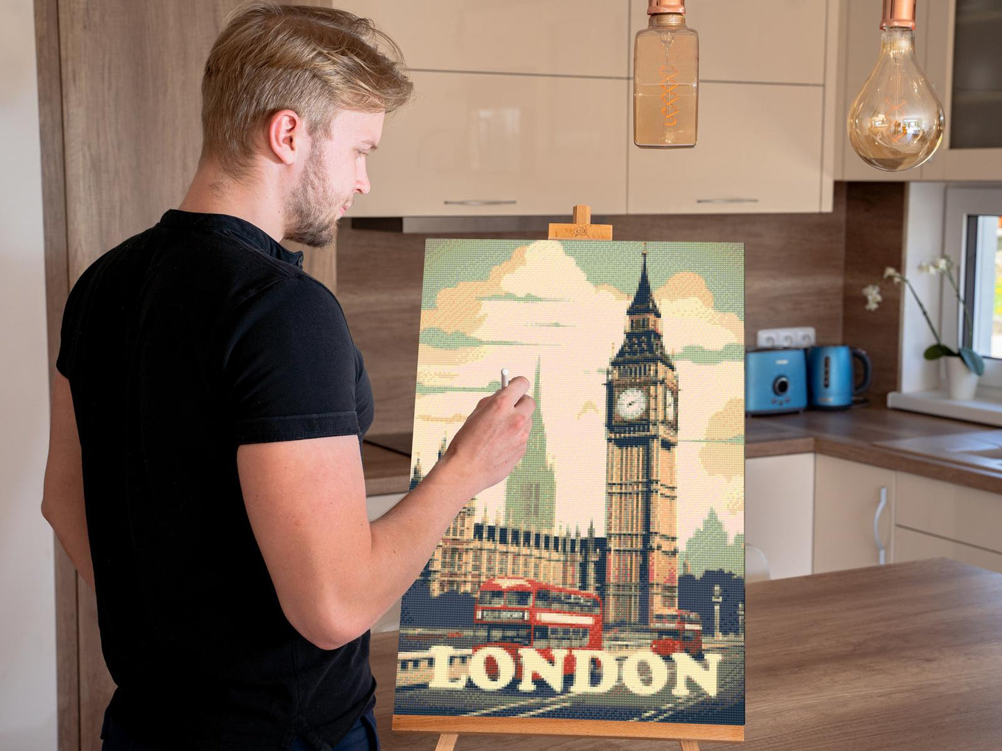 Diamond Painting - London, Storbritannien