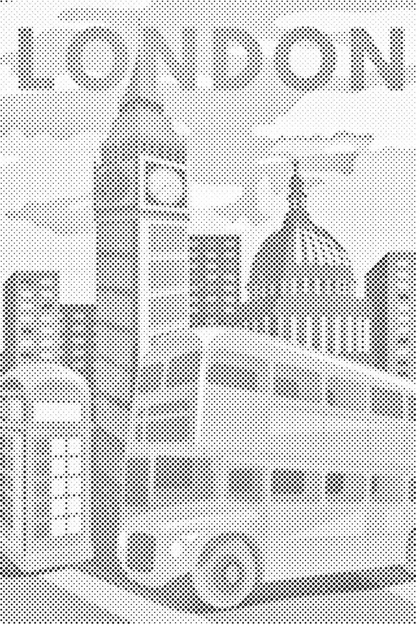 Mal-med-prikker -  London, Storbritannien 2