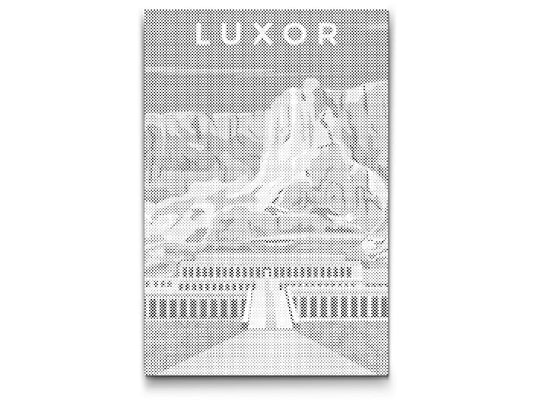 Mal-med-prikker -  Luxor, Egypten