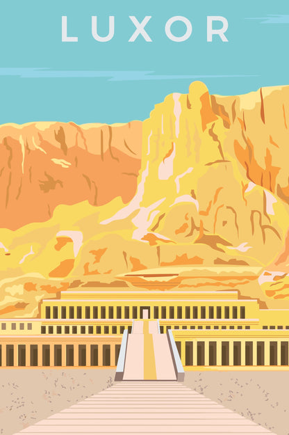 Paint by Numbers - Luxor, Egypten
