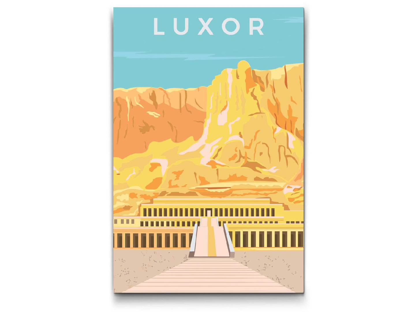Paint by Numbers - Luxor, Egypten