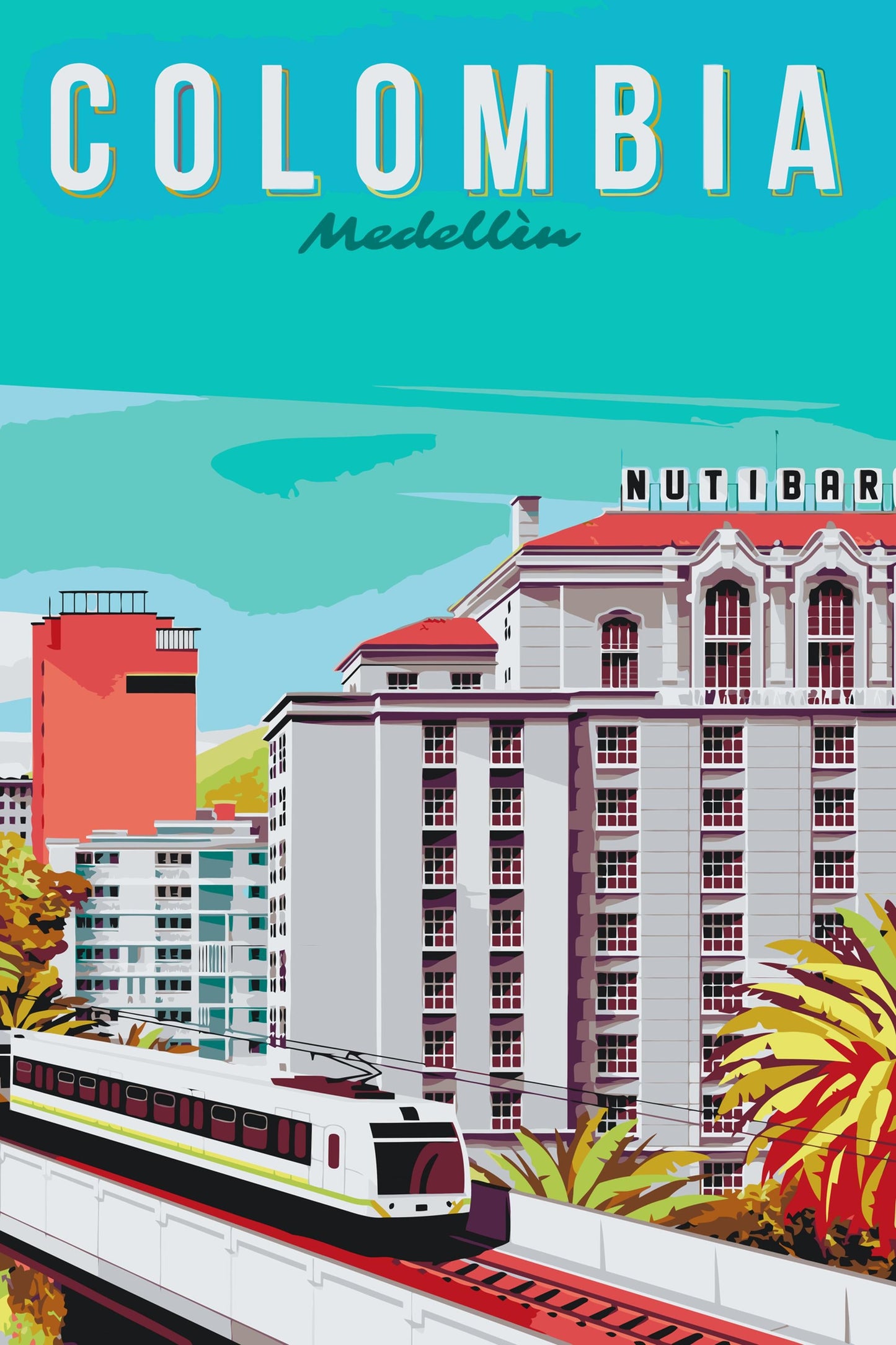 Paint by Numbers - Medellín, Colombia