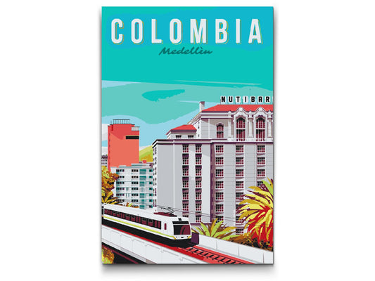 Paint by Numbers - Medellín, Colombia