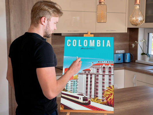 Diamond Painting - Medellín, Colombia