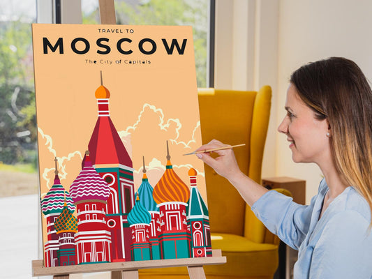 Paint by Numbers - Moskva, Rusland