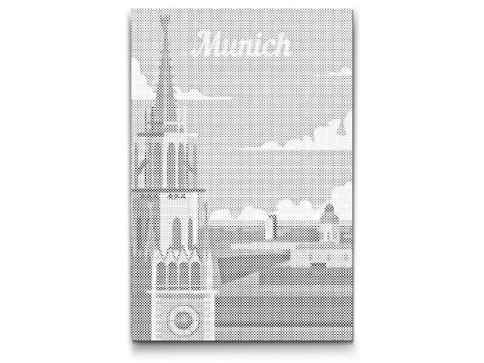 Mal-med-prikker -  München, Tyskland