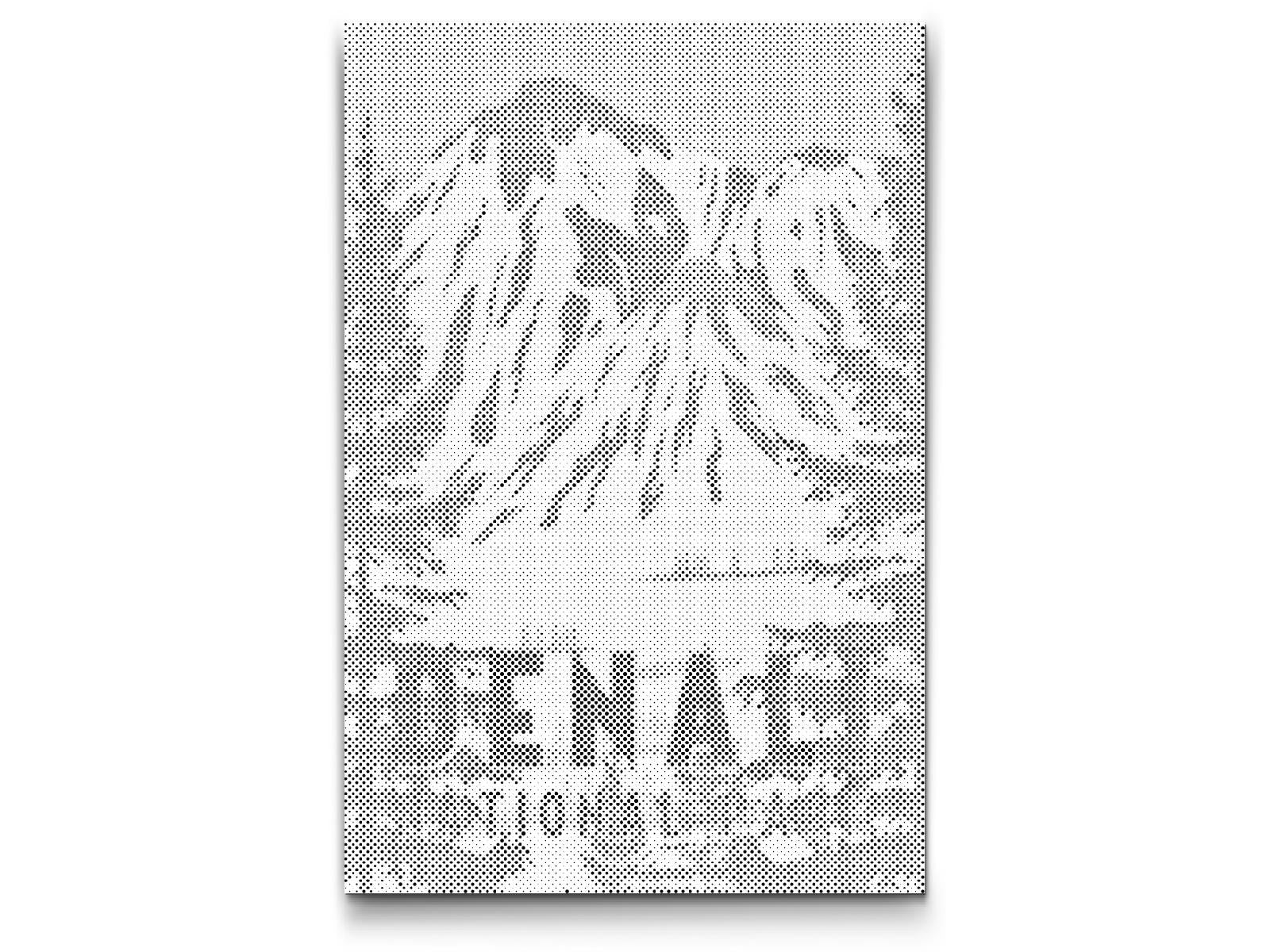 Mal-med-prikker -  Denali Nationalpark