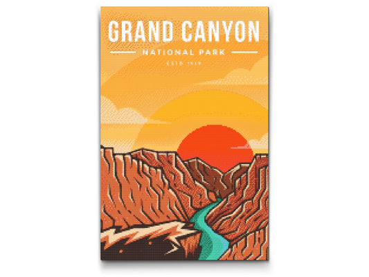 Diamond Painting - Grand Canyon Nationalpark