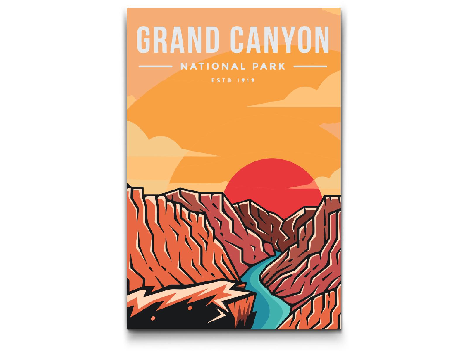 Paint by Numbers - Grand Canyon Nationalpark