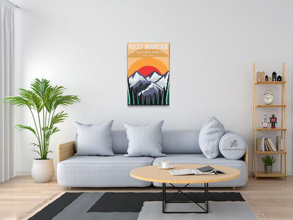Paint by Numbers - Rocky Mountain Nationalpark