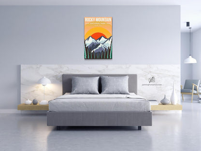 Diamond Painting - Rocky Mountain Nationalpark