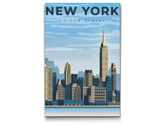 Diamond Painting - New York, USA