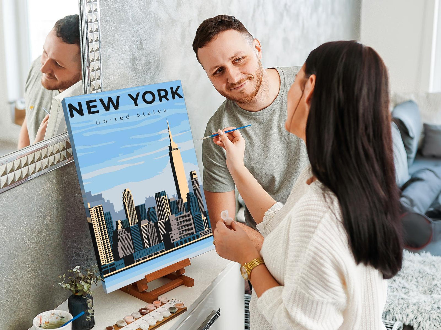 Paint by Numbers - New York, USA