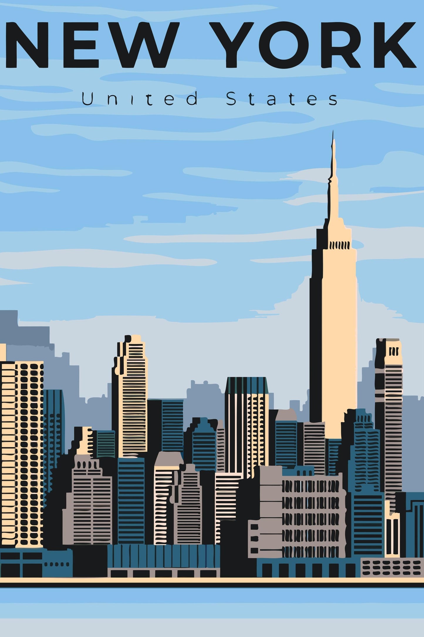 Paint by Numbers - New York, USA