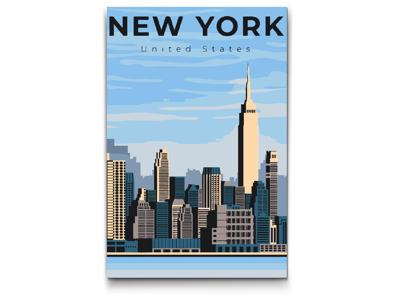 Paint by Numbers - New York, USA