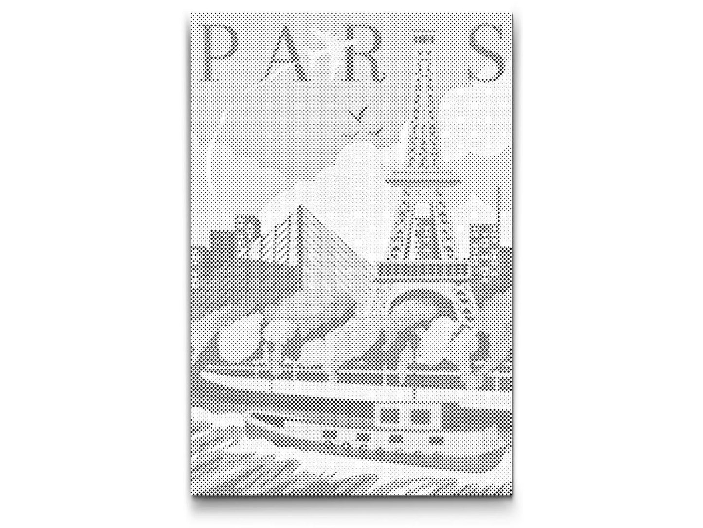 Mal-med-prikker -  Paris, Frankrig