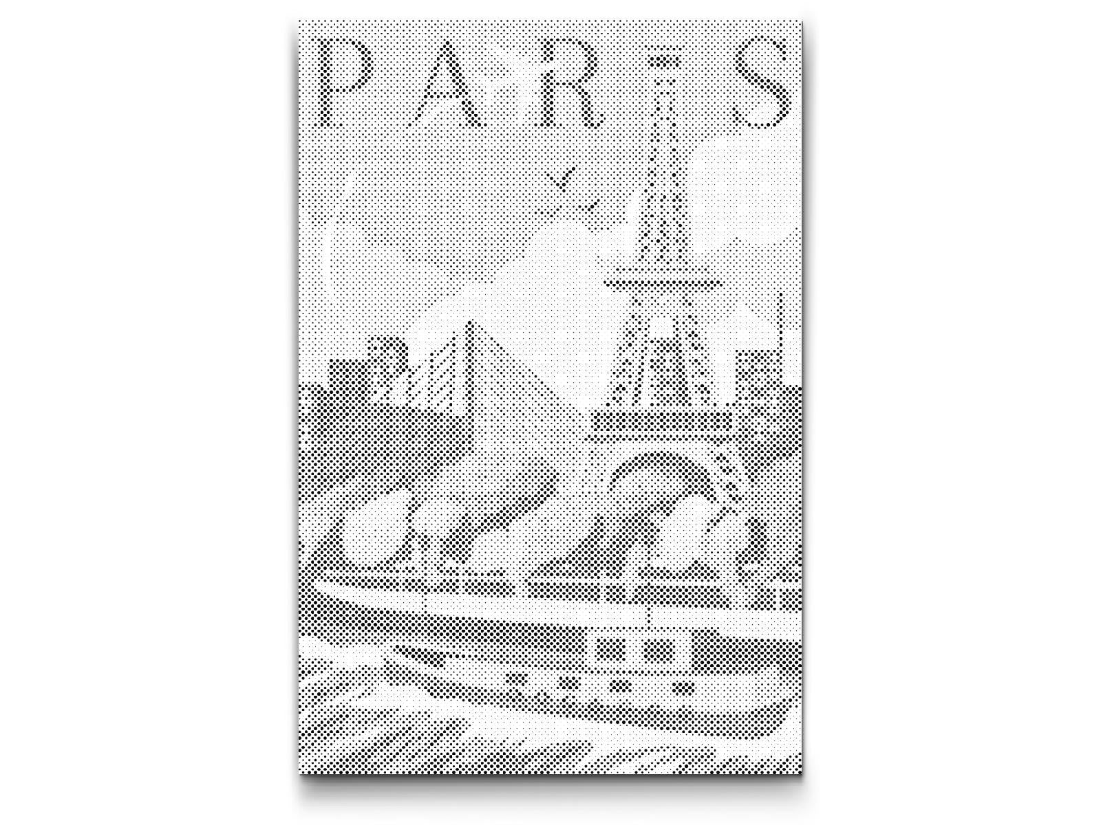 Mal-med-prikker -  Paris, Frankrig