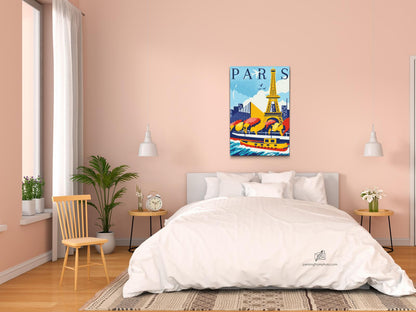 Diamond Painting - Paris, Frankrig