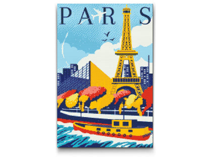Diamond Painting - Paris, Frankrig