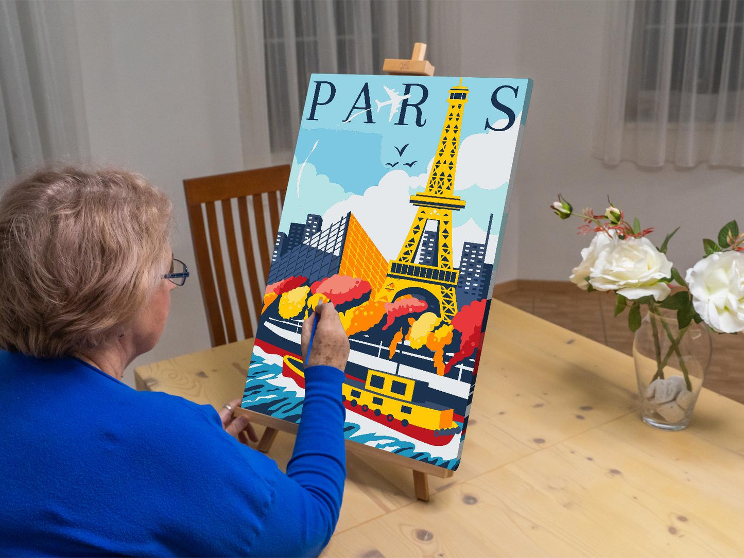 Paint by Numbers - Paris, Frankrig