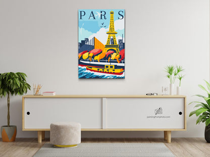 Paint by Numbers - Paris, Frankrig