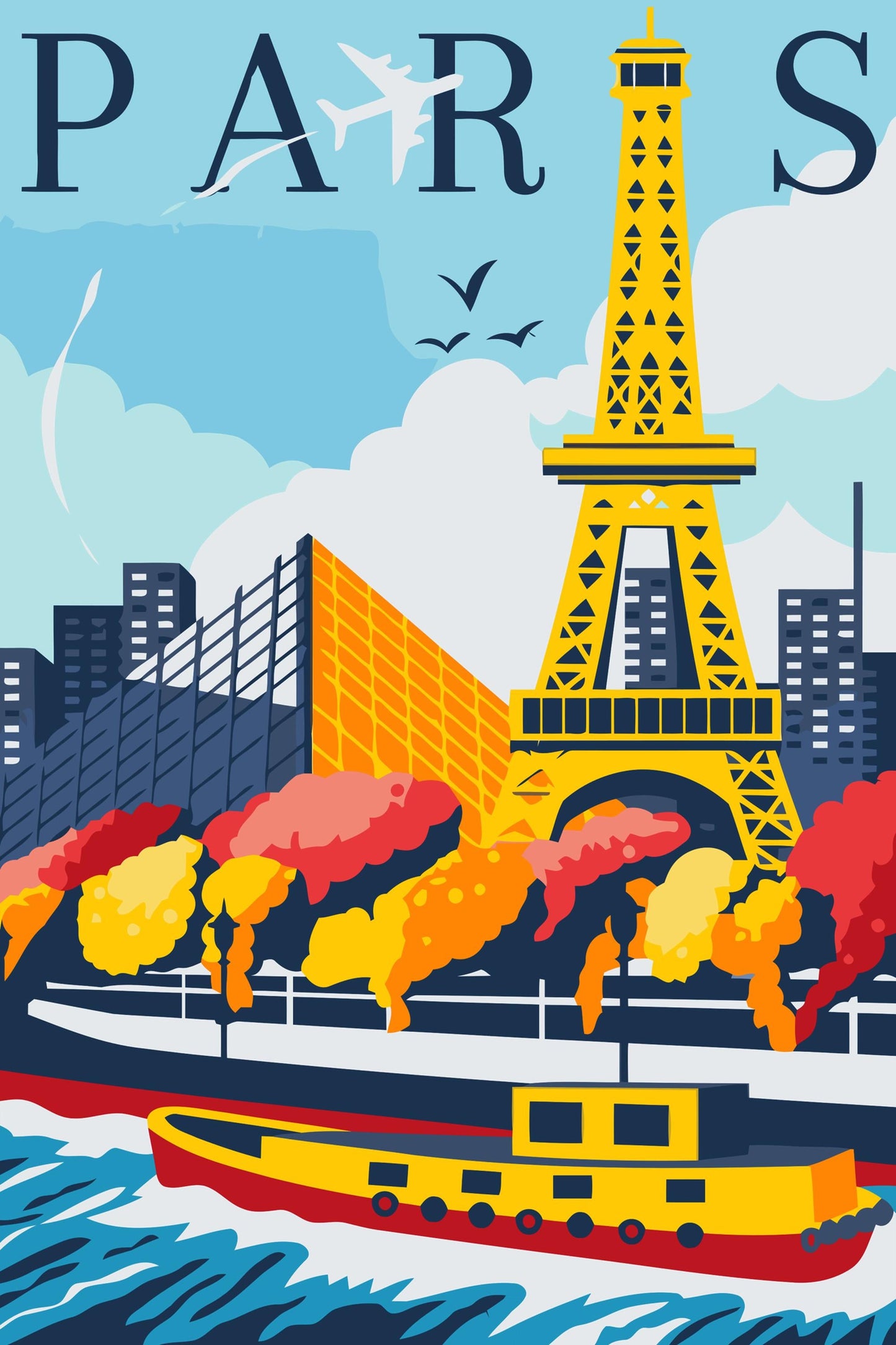 Paint by Numbers - Paris, Frankrig