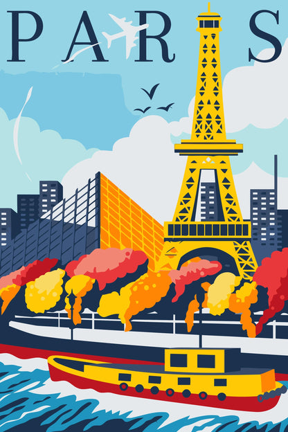 Paint by Numbers - Paris, Frankrig