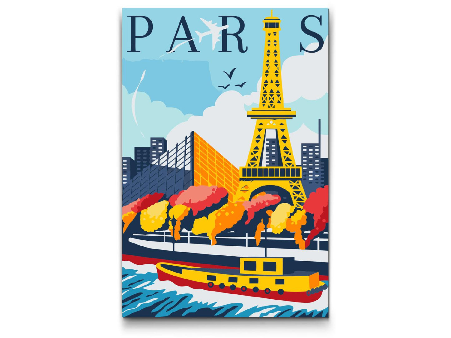 Paint by Numbers - Paris, Frankrig