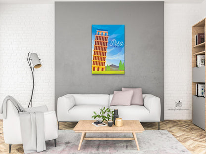 Diamond Painting - Pisa, Italien