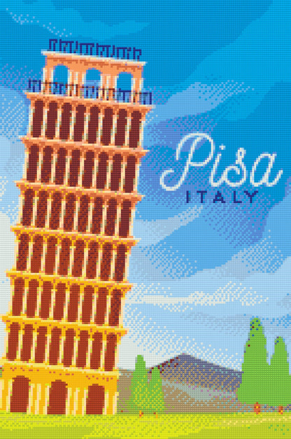 Diamond Painting - Pisa, Italien
